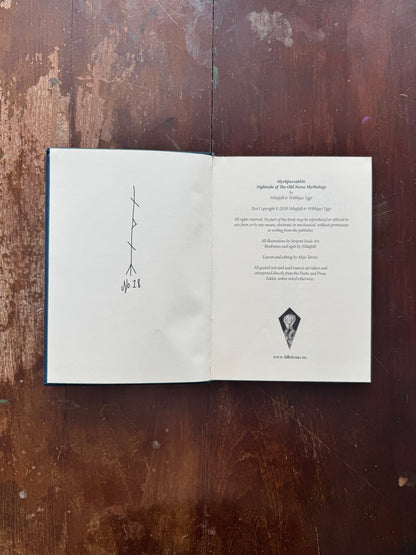 Myrkþursablót : Nightside of the Old Norse Mythology by Niðafjöll & Wilthijaz Yggr – Limited Edition in Custom Slipcase