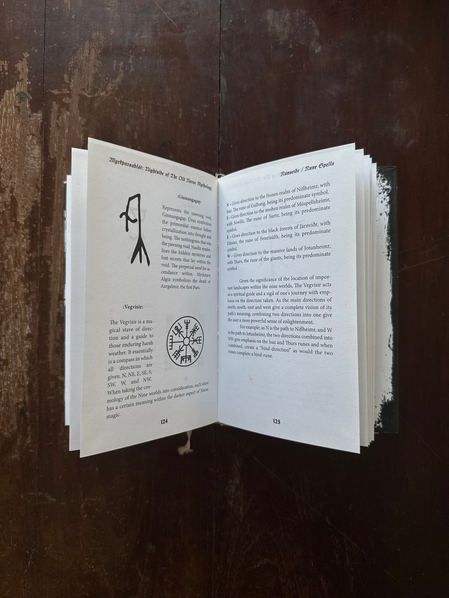 Myrkþursablót : Nightside of the Old Norse Mythology by Niðafjöll & Wilthijaz Yggr – 2nd Printing Hardcover