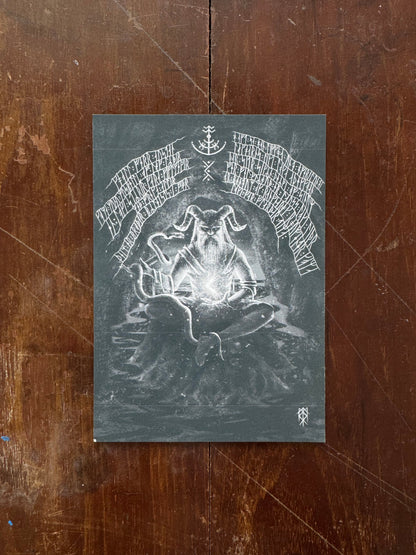 Myrkþursablót : Nightside of the Old Norse Mythology by Niðafjöll & Wilthijaz Yggr – Limited Edition in Custom Slipcase