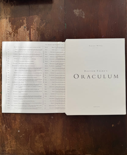 Dr. Falke's Oraculum: An Unbound Book of Images and Texts for Augury and Bibliomancy