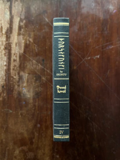Þursakyngi IV Svartkonst by Ekortu Limited Edition Hardcover 1st Printing