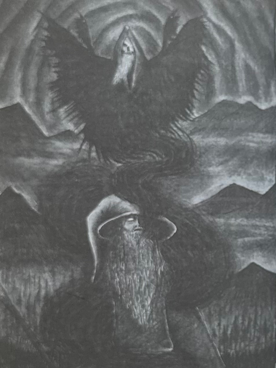 Myrkþursablót : Nightside of the Old Norse Mythology by Niðafjöll & Wilthijaz Yggr – 2nd Printing Hardcover