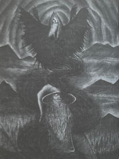 Myrkþursablót : Nightside of the Old Norse Mythology by Niðafjöll & Wilthijaz Yggr – 2nd Printing Hardcover