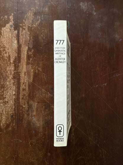 777 and Other Qabalistic Writings of Aleister Crowley by Aleister Crowley