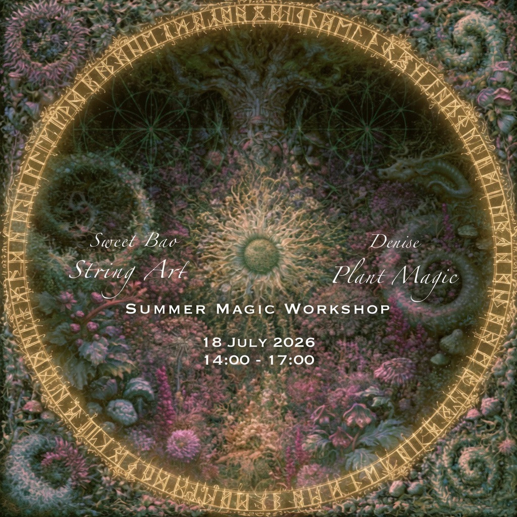 𖤓˚࿔ Summertime Magic 𖤝໒꒱ String Art and Plant Magic Workshop